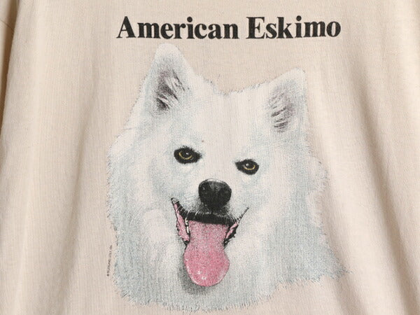 00s ドッグ アート イラスト プリント Tシャツ メンズ レディース XL / オールド 犬 アニマル ヘビーウェイト 大きいサイズ グラフィック