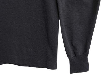90s USA製 袖 プリント 長袖 Tシャツ メンズ XL オールド シングルステッチ ロンT カットソー スクリーン スターズ 大きいサイズ ブラック