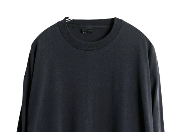 90s USA製 袖 プリント 長袖 Tシャツ メンズ XL オールド シングルステッチ ロンT カットソー スクリーン スターズ 大きいサイズ ブラック
