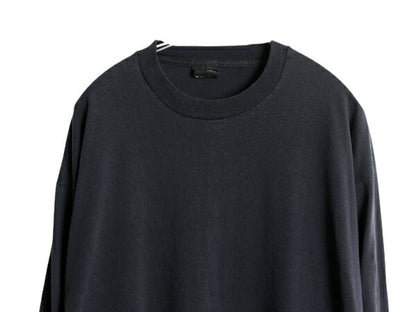 90s USA製 袖 プリント 長袖 Tシャツ メンズ XL オールド シングルステッチ ロンT カットソー スクリーン スターズ 大きいサイズ ブラック