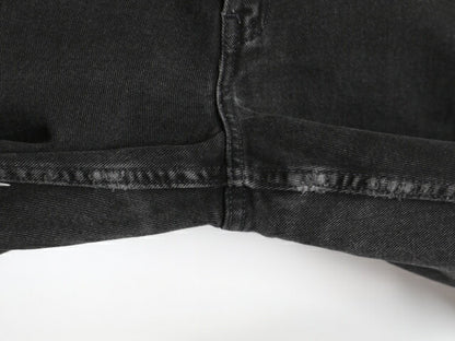 00s リーバイス 550 リラックス フィット テーパード ブラック デニム パンツ レディース L / 00年代 オールド Levis ジーンズ ジーパン 黒