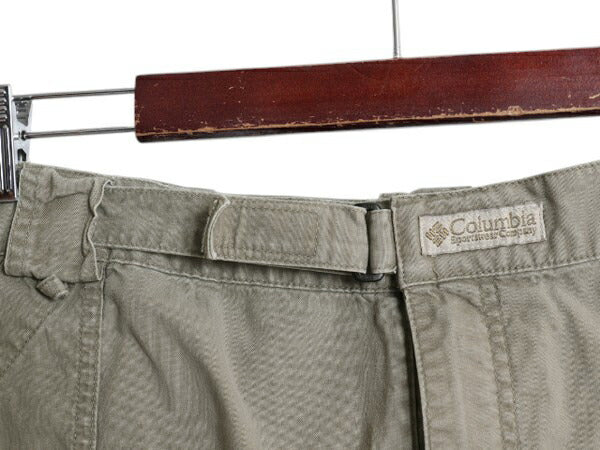 00s コロンビア PFG コットン フィッシング ショートパンツ メンズ XL オールド アウトドア サファリ ショーツ 短パン ハーフパンツ カーゴ