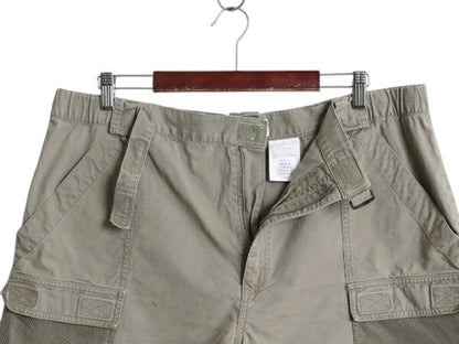 00s コロンビア PFG コットン フィッシング ショートパンツ メンズ XL オールド アウトドア サファリ ショーツ 短パン ハーフパンツ カーゴ