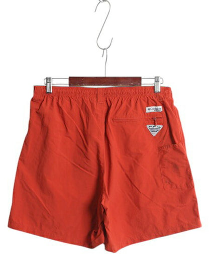 コロンビア PFG ナイロン ショートパンツ メンズ M アウトドア ショーツ 海パン 短パン 水陸両用 フィッシング ワンポイント スイム サーフ
