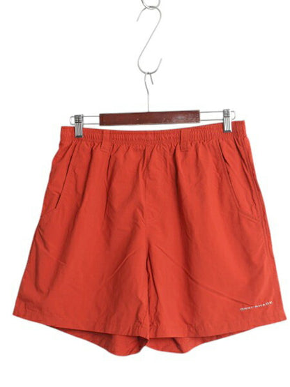 コロンビア PFG ナイロン ショートパンツ メンズ M アウトドア ショーツ 海パン 短パン 水陸両用 フィッシング ワンポイント スイム サーフ