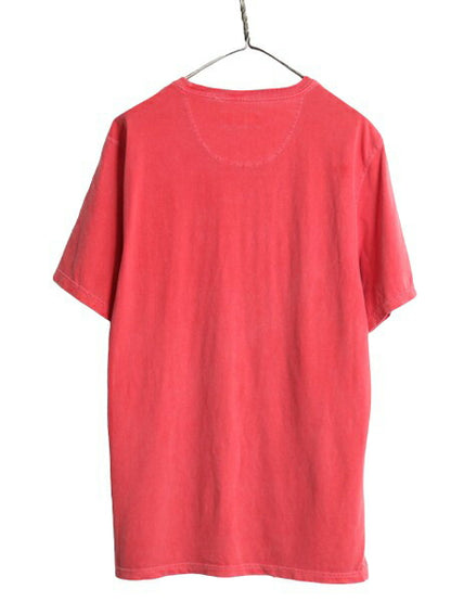 バブアー 半袖 Tシャツ メンズ XL 古着 Babour ワンポイント ロゴTシャツ カットソー ヘビーウェイト 大きいサイズ 後染め ガーメントダイ
