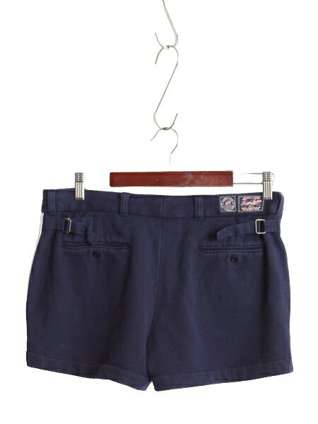 2012年 オリンピック アメリカ代表 ラルフローレン スウェット ショートパンツ レディース M ポロ ショーツ 短パン トレーナー 紺 USA 限定