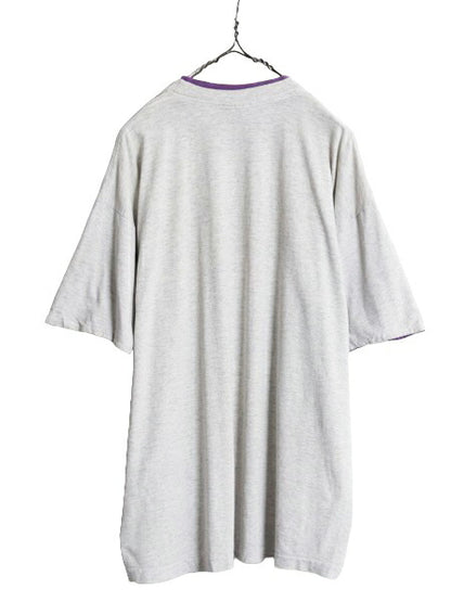 90s USA製 メッセージ プリント Tシャツ メンズ XL / 90年代 オールド グラフィック 当時物 大きいサイズ ヘビーウェイト シングルステッチ