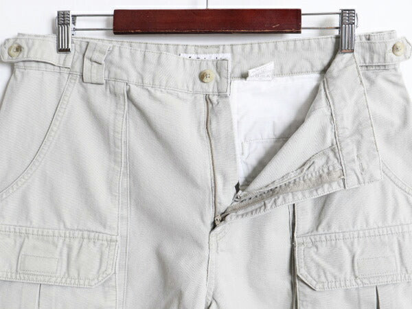 00s コロンビア ブッシュ ショートパンツ メンズ 36 / 古着 オールド Columbia ショーツ 短パン サファリ ノータック カーゴ ポケット付き