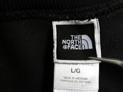 ノースフェイス ストレッチ ジャージ パンツ レディース L 古着 The North Face アウトドア トラックパンツ イージー ライン入り ブラック