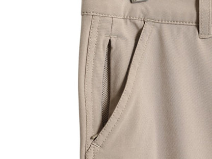 US企画 ノースフェイス 2WAY ナイロン コンバーチブル パンツ レディース 実寸 33 32 The North Face ショーツ ロング ストレッチ ベージュ