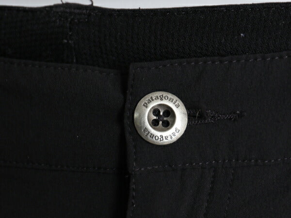 パタゴニア トリビューン パンツ レディース 実寸 32 33 16年製 PATAGONIA ナイロン ストレッチ カーゴ アウトドア ストレート トレイル 黒