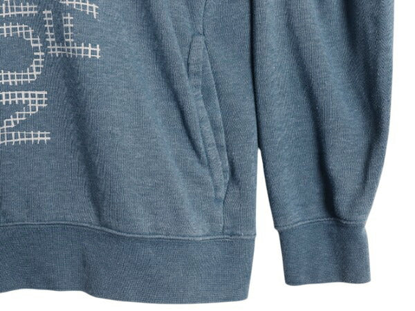 ノースフェイス プリント スウェット フード パーカー メンズ XL / The North Face プルオーバー トレーナー 裏起毛 アウトドア ツートン