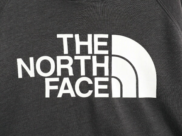 ノースフェイス プリント スウェット フード パーカー レディース L / The North Face アウトドア プルオーバー トレーナー 裏起毛 グレー