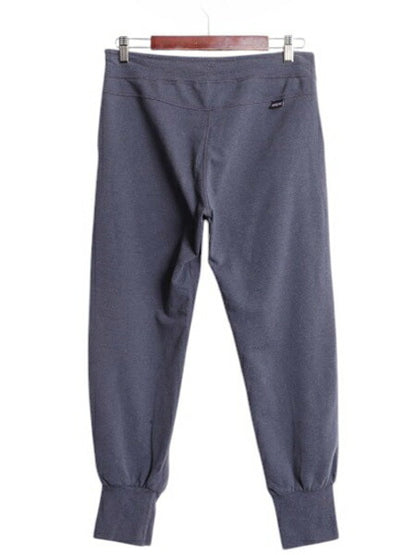 パタゴニア アーニャ パンツ レディース S / 17年製 PATAGONIA ポケット付き スウェット イージーパンツ ストレッチ トレーナー ネイビー