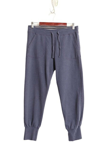 パタゴニア アーニャ パンツ レディース S / 17年製 PATAGONIA ポケット付き スウェット イージーパンツ ストレッチ トレーナー ネイビー