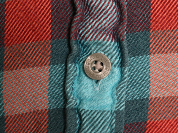 パタゴニア フィヨルド フランネル シャツ レディース S 程/ 15年製 Patagonia アウトドア オーガニック コットン 長袖シャツ マルチカラー