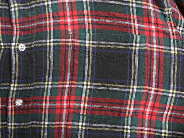 80s USA製 エルエルビーン チェック ライト フランネル シャツ メンズ L / 古着 ヴィンテージ LLBEAN 長袖シャツ ネルシャツ マルチカラー
