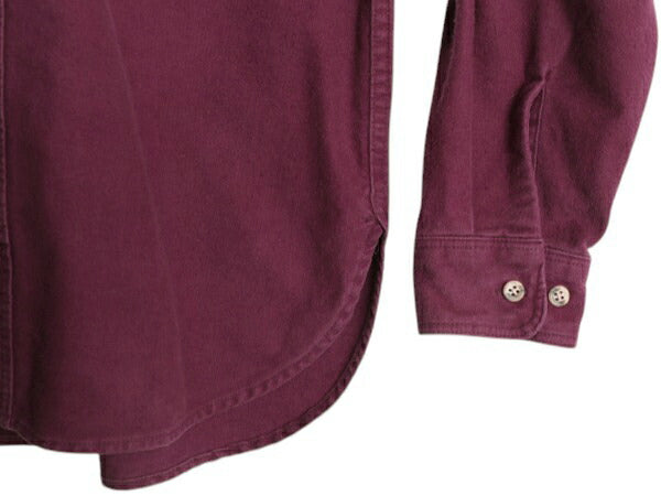 90s USA製 エディーバウアー コットン シャモア クロス シャツ メンズ M / 90年代 オールド Eddie Bauer 黒タグ ネルシャツ 長袖シャツ 赤