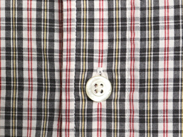 ラルフローレン チェック 長袖 シャツ メンズ L / 古着 POLO JEANS CO ポロ コットン マルチカラー 薄手 ポケット付き 星条旗 ワンポイント
