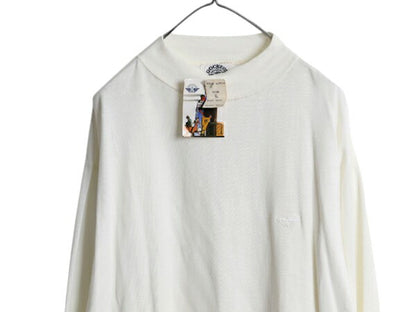 デッドストック 90s ドッカーズ リーバイス モックネック 長袖 Tシャツ メンズ XL オールド ロンT 薄手 コットン カットソー ワンポイント