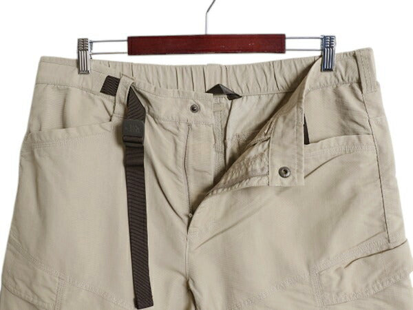 US企画 ノースフェイス 2WAY ナイロン カーゴ コンバーチブル パンツ メンズ L 古着 アウトドア ショートパンツ ロングパンツ ワンポイント
