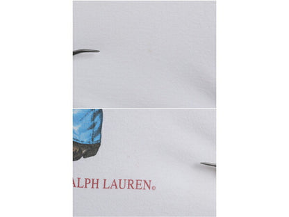 90s USA製 ポロベアー ポロ ラルフローレン プリント 半袖 Tシャツ メンズ  L 古着 / 90年代 オールド 半袖Tシャツ プリントT キャラクター