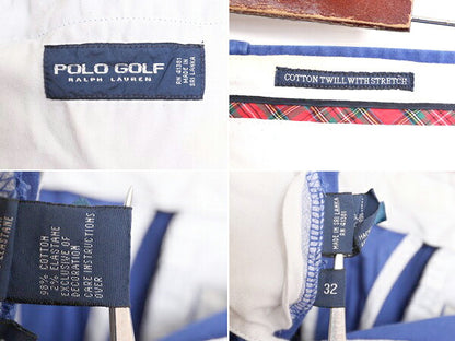 90s ポロ ゴルフ ラルフローレン コットン チノ ショートパンツ メンズ 32 オールド POLO GOLF ショーツ 短パン アーミー タイプノータック