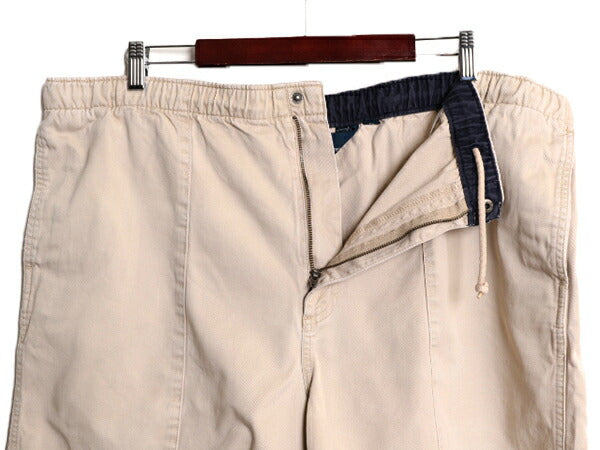 90s ポロ ラルフローレン コットン ショートパンツ メンズ XL / 90年代 オールド ショーツ 短パン バギーズ タイプ コットン チノ ベージュ