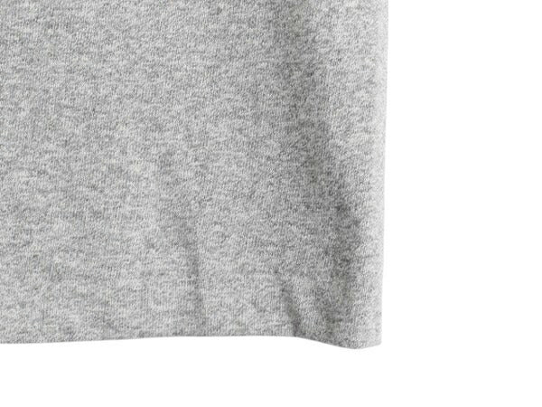 デッドストック 90s USA製 2段 カレッジ プリント 半袖 Tシャツ キッズ XL メンズ M 程/ オールド シングルステッチ ヘビーウェイト グレー
