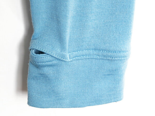 12年製 パタゴニア メリノ 3 ミッドウェイト ハーフジップ レディース L 古着 Patagonia アウトドア 長袖 Tシャツ ロンT インナー ボーダー