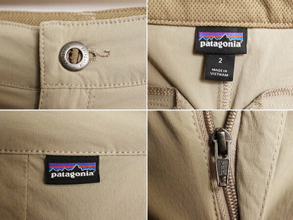 22年製 パタゴニア クアンダリー ショーツ レディース S 程/ Patagonia アウトドア ショートパンツ ストレッチ ナイロン 短パン 水陸両用