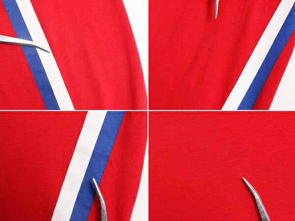 ノースフェイス プリント 長袖 Tシャツ メンズ XL 古着 The North Face アウトドア クルーネック ロングスリーブ ロンT ボーダー 袖ライン