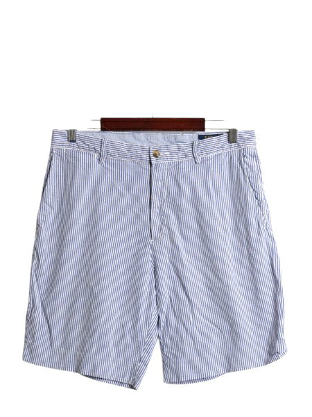 ポロ ラルフローレン ストライプ ショートパンツ 33 / ショーツ 短パン オックスフォード ストレッチ コットン ノータック アーミータイプ