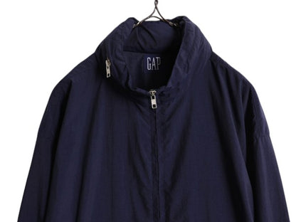 90s OLD GAP ナイロン アノラック ジャケット メンズ M / 90年代 オールド ギャップ プルオーバー ハーフジップ ブルゾン マンパ パーカー