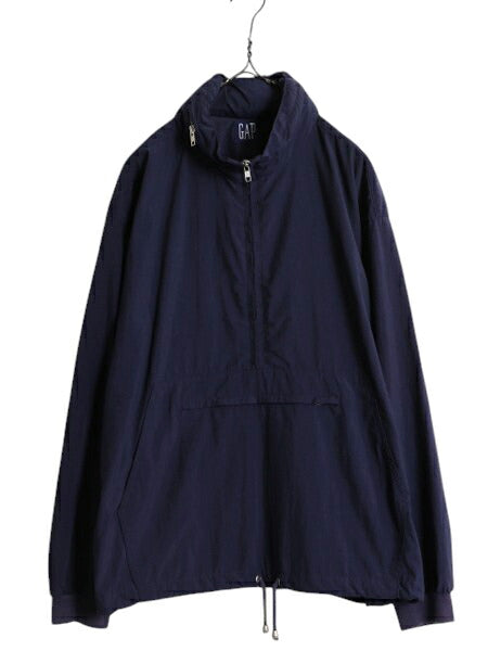 90s OLD GAP ナイロン アノラック ジャケット メンズ M / 90年代 オールド ギャップ プルオーバー ハーフジップ ブルゾン マンパ パーカー