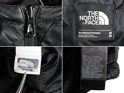 ノースフェイス ロング ダウン コート レディース M The North Face アウトドア パーカー ジャケット 550フィル キルティング ナイロン 黒