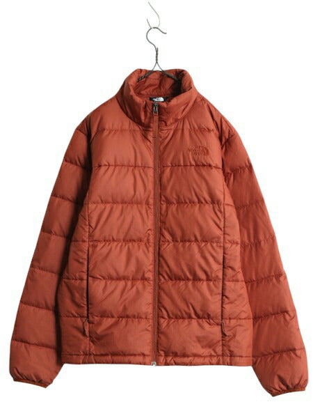 US企画 ノースフェイス ナイロン ダウン ジャケット メンズ M / The North Face アウトドア ジャンパー ハイネック フルジップ 550フィル