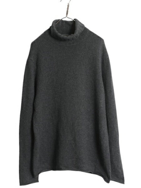 00s 高級 100% カシミヤ バナナリパブリック タートルネック ニット セーター メンズ M / 古着 オールド BANANA REPUBLIC 無地 ハイネック