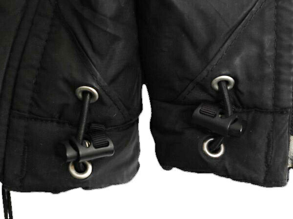 ノースフェイス 中綿 ナイロン ベスト レディース S / The North Face アウトドア 重ね着 前開き キルティング ハイネック フルジップ 黒