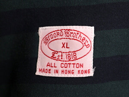 90s ブルックスブラザーズ ストライプ 長袖 ボタンダウン シャツ メンズ XL / オールド BROOKS BROTHERS 長袖シャツ 大きいサイズ ツートン