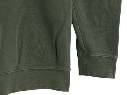 ブルックスブラザーズ プリント スウェット メンズ レディース S 古着 Brooks Brothers Red Fleece クルーネック トレーナー カットソー 緑