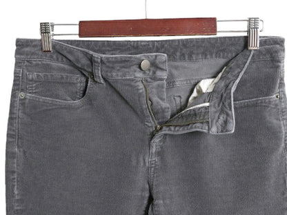 16年製 パタゴニア 細畝 コーデュロイ パンツ レディース 30 / 古着 PATAGONIA アウトドア ストレート ストレッチ オーガニック コットン