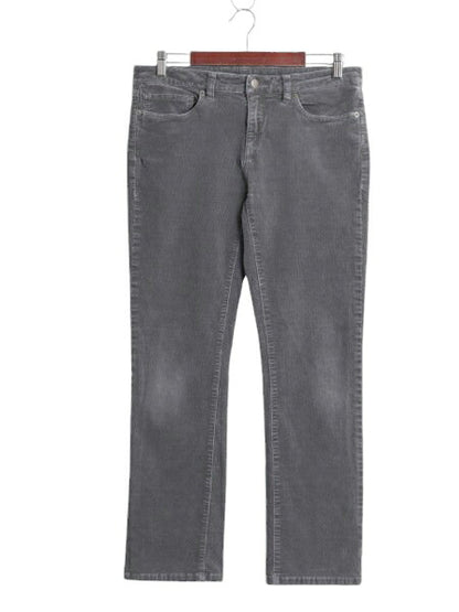 16年製 パタゴニア 細畝 コーデュロイ パンツ レディース 30 / 古着 PATAGONIA アウトドア ストレート ストレッチ オーガニック コットン