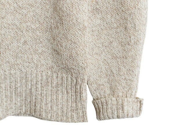 70s ウールリッチ ニット セーター メンズ レディース 小さめ L / 70年代 ヴィンテージ ウール Woolrich 白タグ クルーネック 無地 旧タグ
