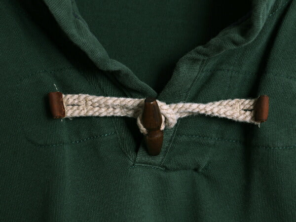00s オービス ショールカラー ボーダー 長袖 ラガーシャツ メンズ L / オールド ORVIS アウトドア ラグビーシャツ ヘビーウェイト ツートン