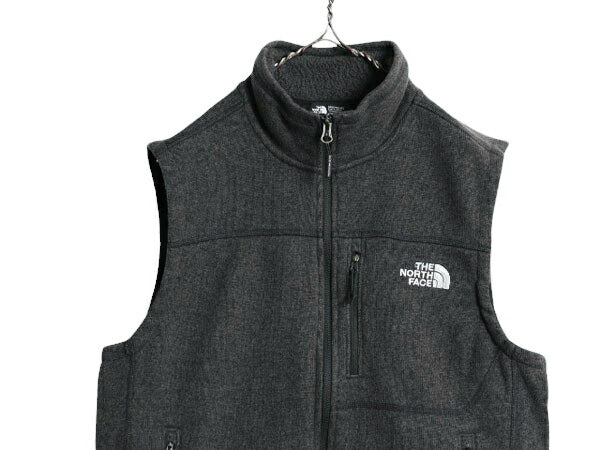 US企画 ノースフェイス ゴードン ライオンズ フリース ベスト メンズ M / 古着 The North face アウトドア 前開き フルジップ ポケット付き