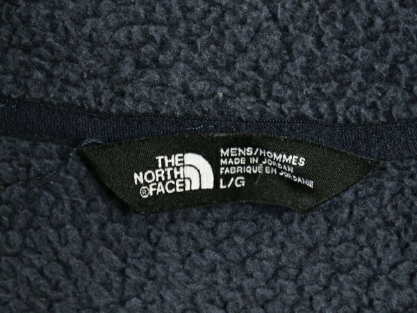 US企画 ノースフェイス ゴードン ライオンズ フリース ベスト メンズ L / 古着 The North face アウトドア 前開き フルジップ ポケット付き
