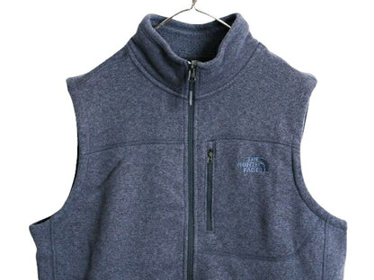US企画 ノースフェイス ゴードン ライオンズ フリース ベスト メンズ L / 古着 The North face アウトドア 前開き フルジップ ポケット付き