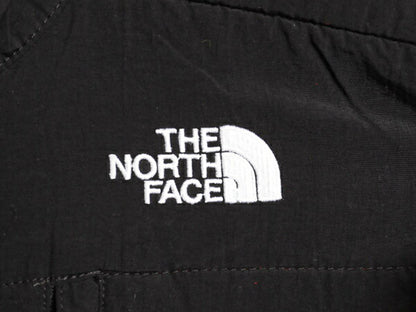 90s ノースフェイス デナリ ベスト レディース S 90年代 オールド The North Face DENALI フリース ナイロン アウトドア フルジップ 黒 赤